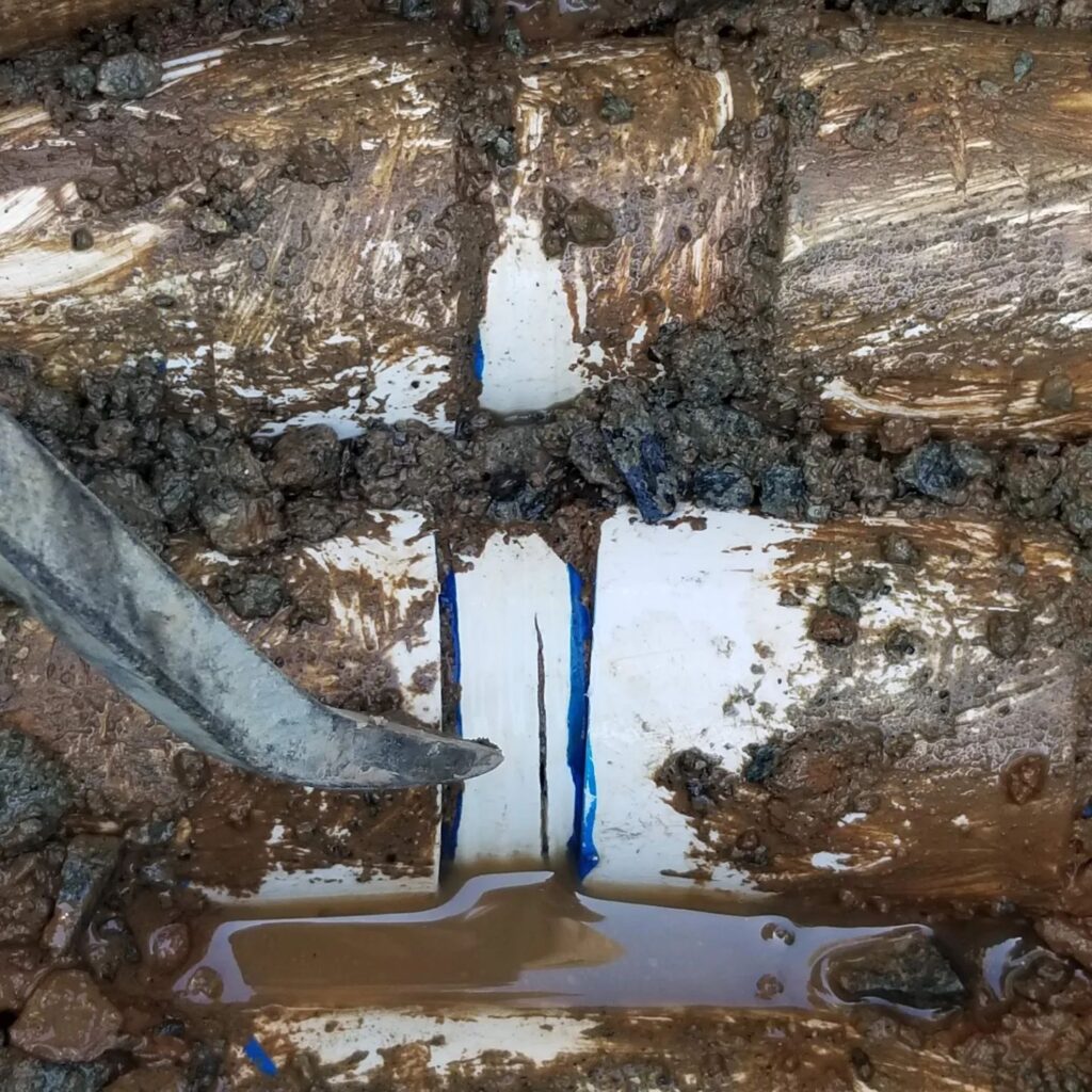 a broken pool pipe in ocean county nj